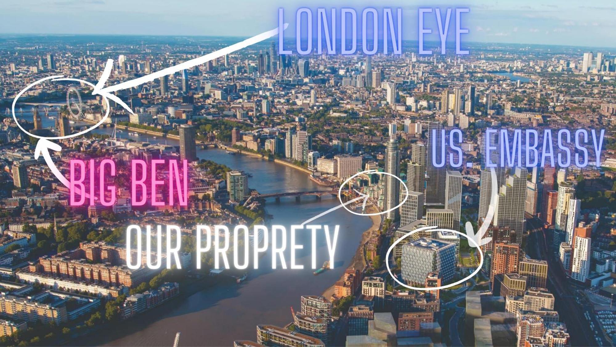 Central London 2 Bedroom Us Embassy London Eye And Riverside View Panoramic Balcony Dış mekan fotoğraf